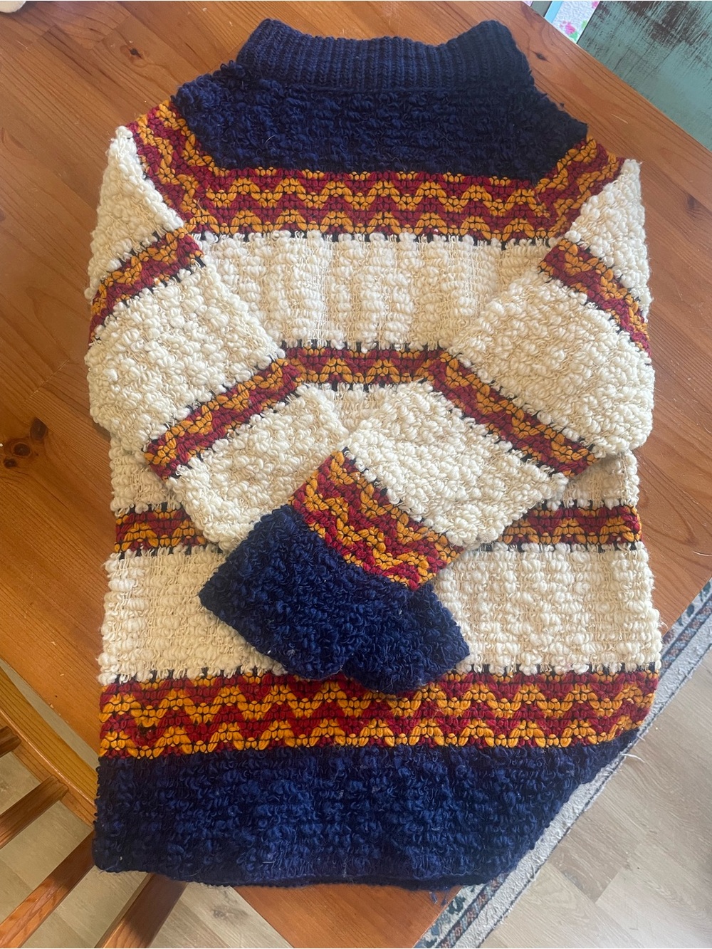 100% Virgin Wool Sweater